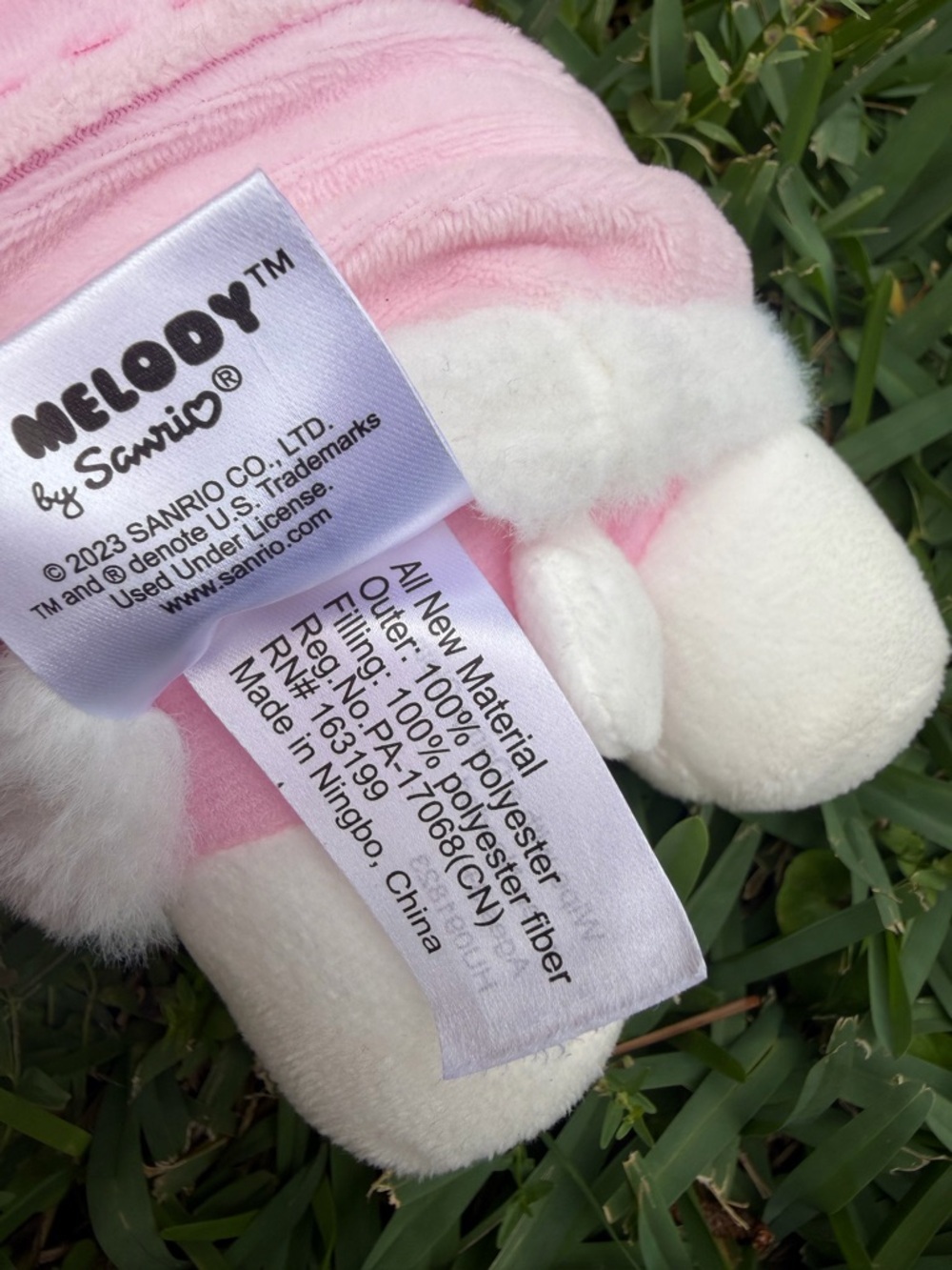 Sanrio My Melody plush doll pink bunny soft toy kawaii 2023 - Picture 4 of 4